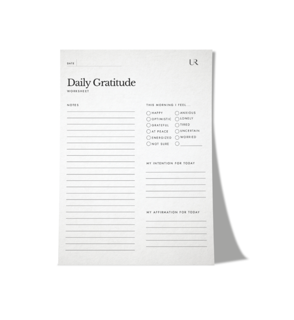 Daily Gratitude Journal Prompt